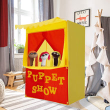 Load image into Gallery viewer, Lemonade Stand Puppet Show Theater Pretend Playhouse
