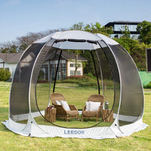 Load image into Gallery viewer, Leedor Screen House Tent Gazeb 4-6 person 10'x 10' Gray