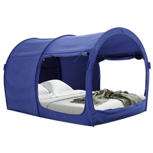 Load image into Gallery viewer, Bed Tent Dream Tents Bed Canopy Shelter Cabin Indoor Privacy Warm Breathable Pop Up Twin/Full/Queen for Kids and Adult Patent Pending (Mattress Not Included)
