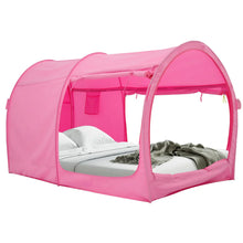 Load image into Gallery viewer, Bed Tent Dream Tents Bed Canopy Shelter Cabin Indoor Privacy Warm Breathable Pop Up Twin/Full/Queen for Kids and Adult Patent Pending (Mattress Not Included)
