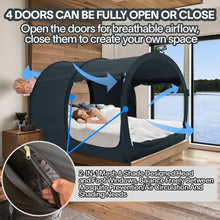 Load image into Gallery viewer, Bed Tent Dream Tents Bed Canopy Shelter Cabin Indoor Privacy Warm Breathable Pop Up Twin/Full/Queen for Kids and Adult Patent Pending (Mattress Not Included)
