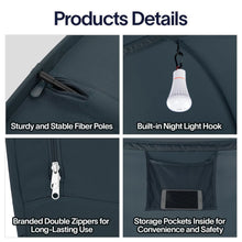 Load image into Gallery viewer, Bed Tent Dream Tents Bed Canopy Shelter Cabin Indoor Privacy Warm Breathable Pop Up Twin/Full/Queen for Kids and Adult Patent Pending (Mattress Not Included)
