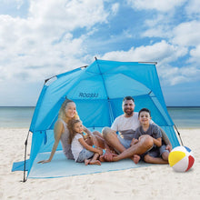 Load image into Gallery viewer, Leedor Beach Tent Sun Shelter Pop Up Shade for 3 to 4 Person
