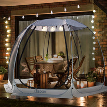 Load image into Gallery viewer, Leedor Screen House Tent Gazeb 4-6 person 10'x 10' Gray
